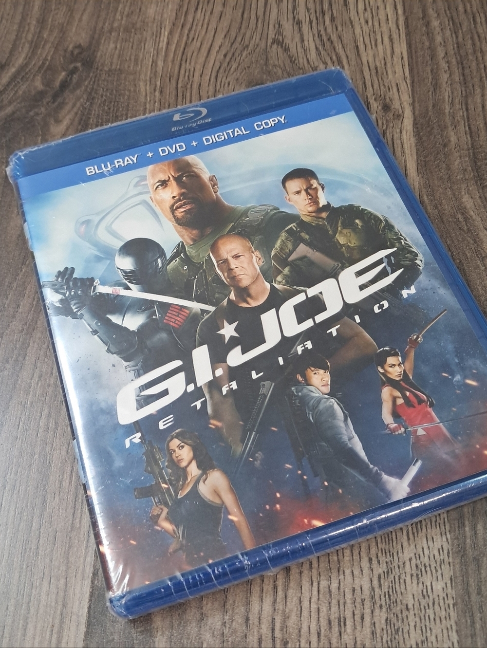 New G.I. Joe: Retaliation Blu-ray DVD 2013 2-Disc Set